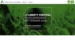 Desktop Screenshot of bevrijdingsfestivalrotterdam.nl